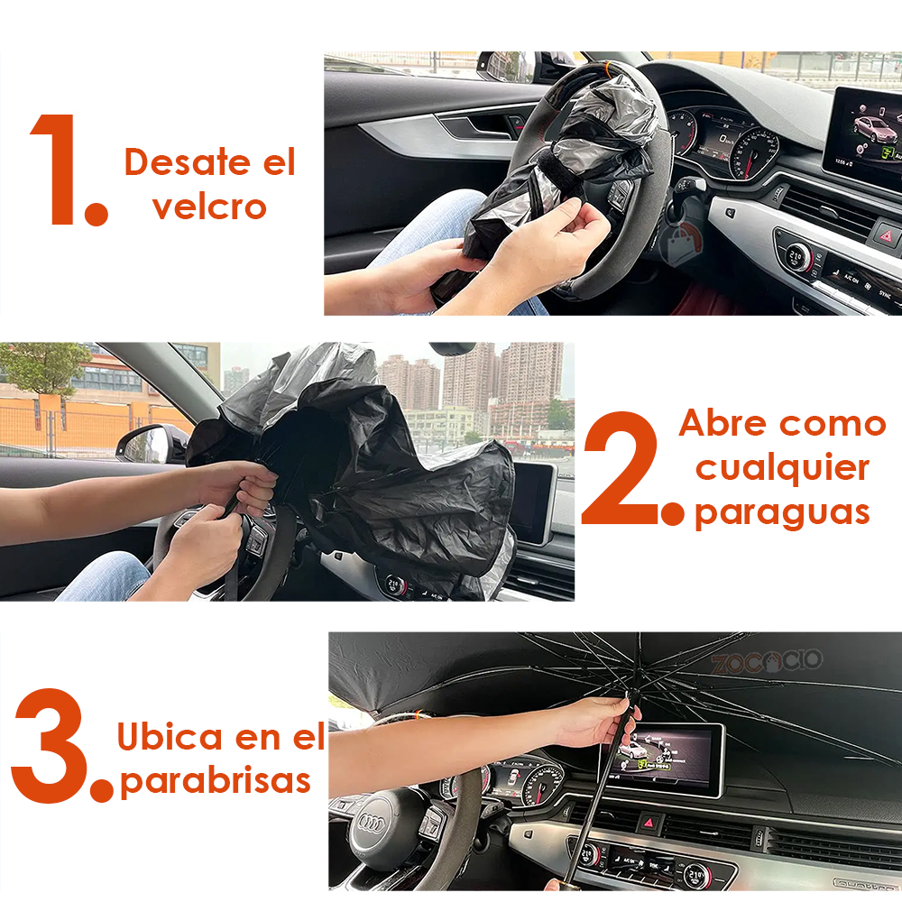 Miniatura 6 de -Parasol De Auto Protección De Parabrisa